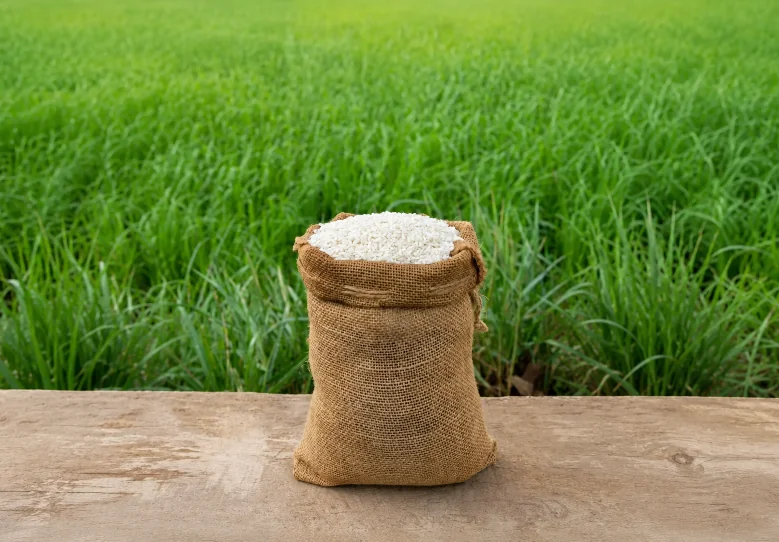 Open Bag Premium Jasmine Rice Wide